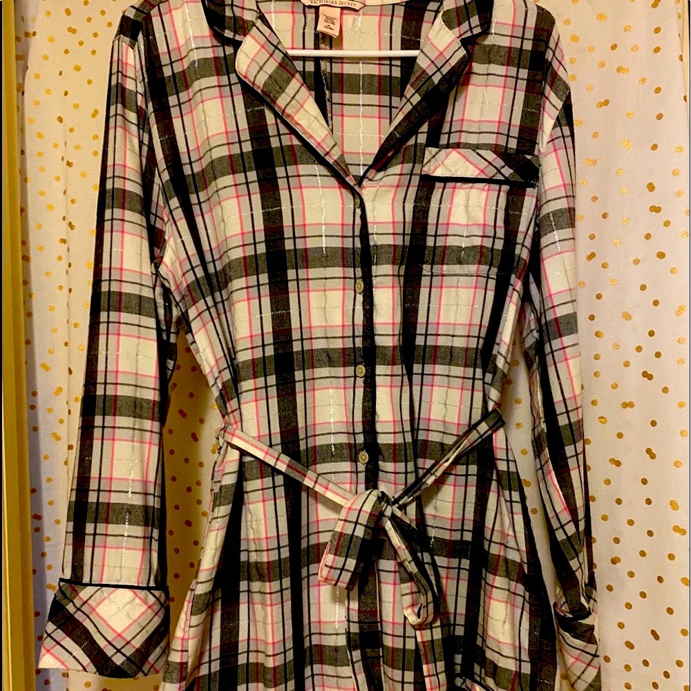 Victoria’s Secret Night gown long sleeve cardigan